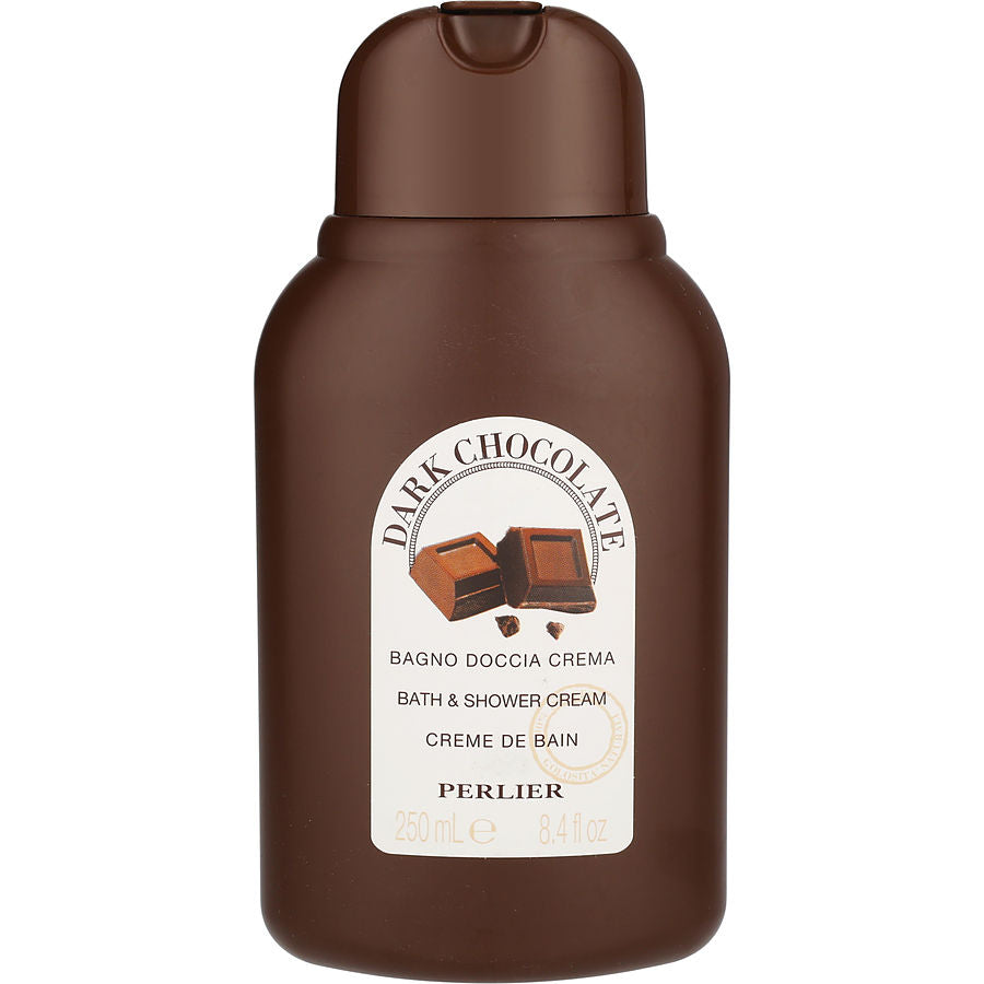Perlier Dark Chocolate Bath & Shower Cream 250ml/8.4oz