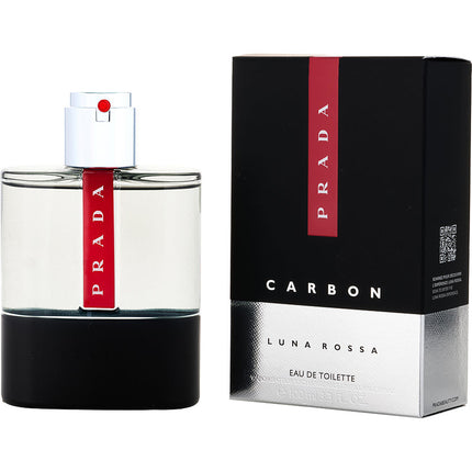 Prada Luna Rossa Carbon By Prada Edt Refillable Spray 3.4 Oz *tester