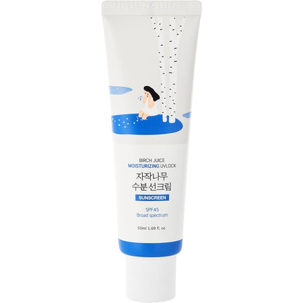 Birch Juice Moisturizing Uv Lock Spf 45 --50ml/1.69oz