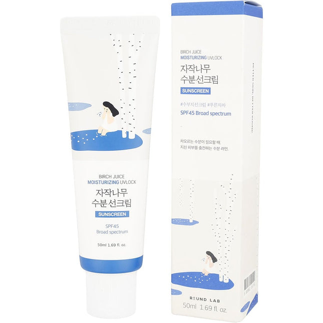 Birch Juice Moisturizing Uv Lock Spf 45 --50ml/1.69oz Round Lab