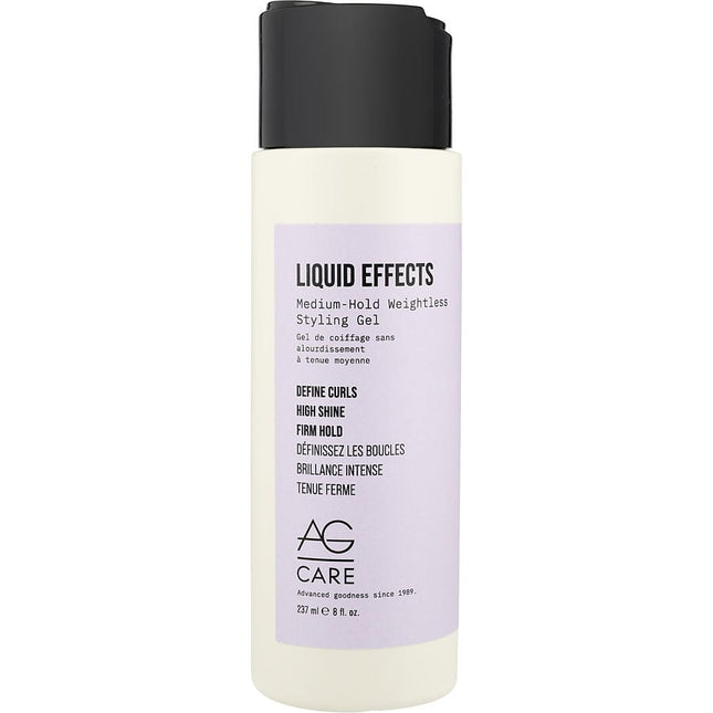 Liquid Effects Medium-hold Styling Gel 8 Oz Ag Hair Care