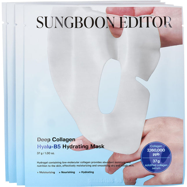 Deep Collagen Hyalu-b5 Hydrating Mask --4x37g/1.3oz Sungboon Editor