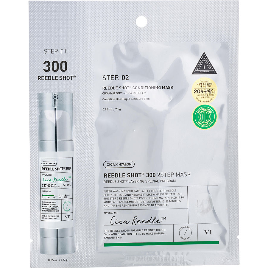 Mild Reedle Shot 300 2-step Mask --1x25g/0.88oz Vt Cosmetics