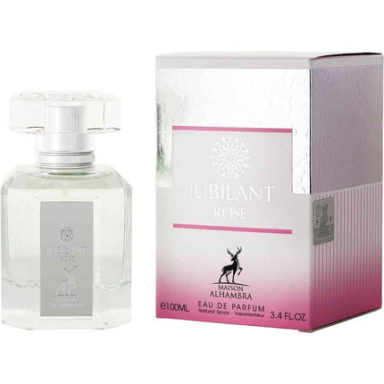Maison Alhambra Jubilant Rose By  Eau De Parfum Spray 3.4 Oz
