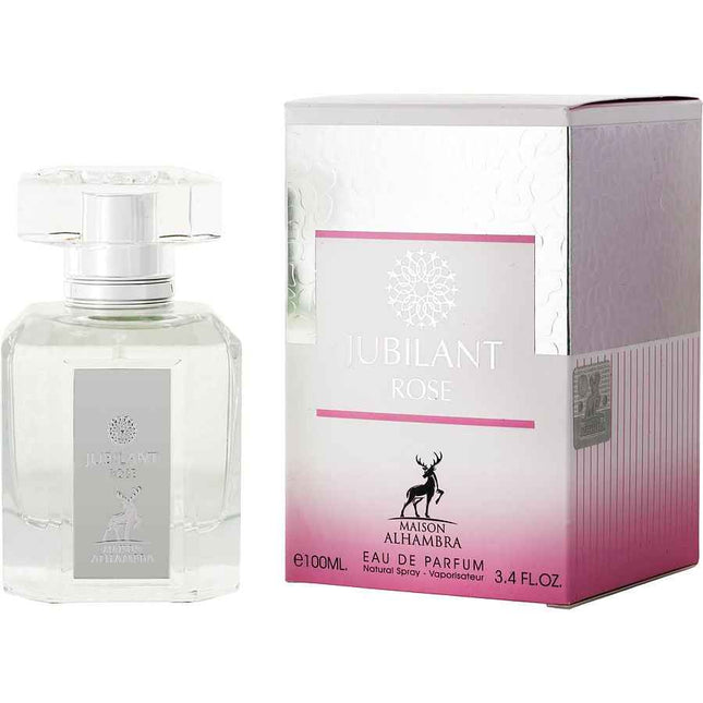 Maison Alhambra Jubilant Rose By  Eau De Parfum Spray 3.4 Oz
