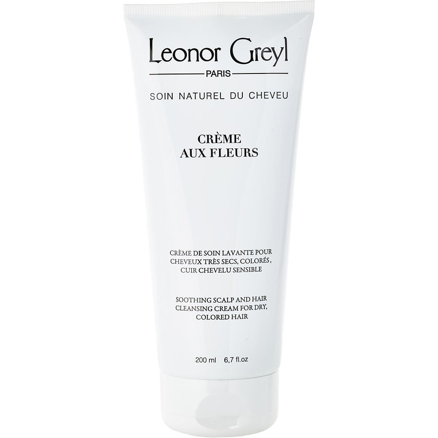 Creme Aux Fleurs (soothing Scalp And Hair Cleansing Cream For Dry, Colored Hair) 6.7 Oz Leonor Greyl