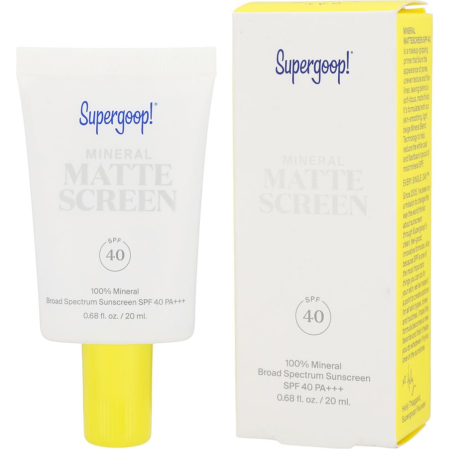 Supergoop Mineral Mattescreen Spf 40 Pa +++ 20ml/0.68oz