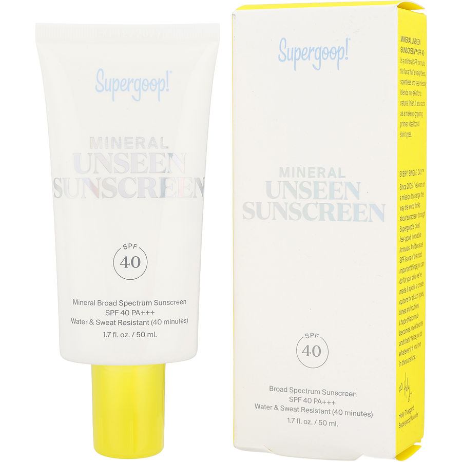 Supergoop Mineral Unseen Sunscreen Spf 40 Pa+++ 50ml/1.7oz