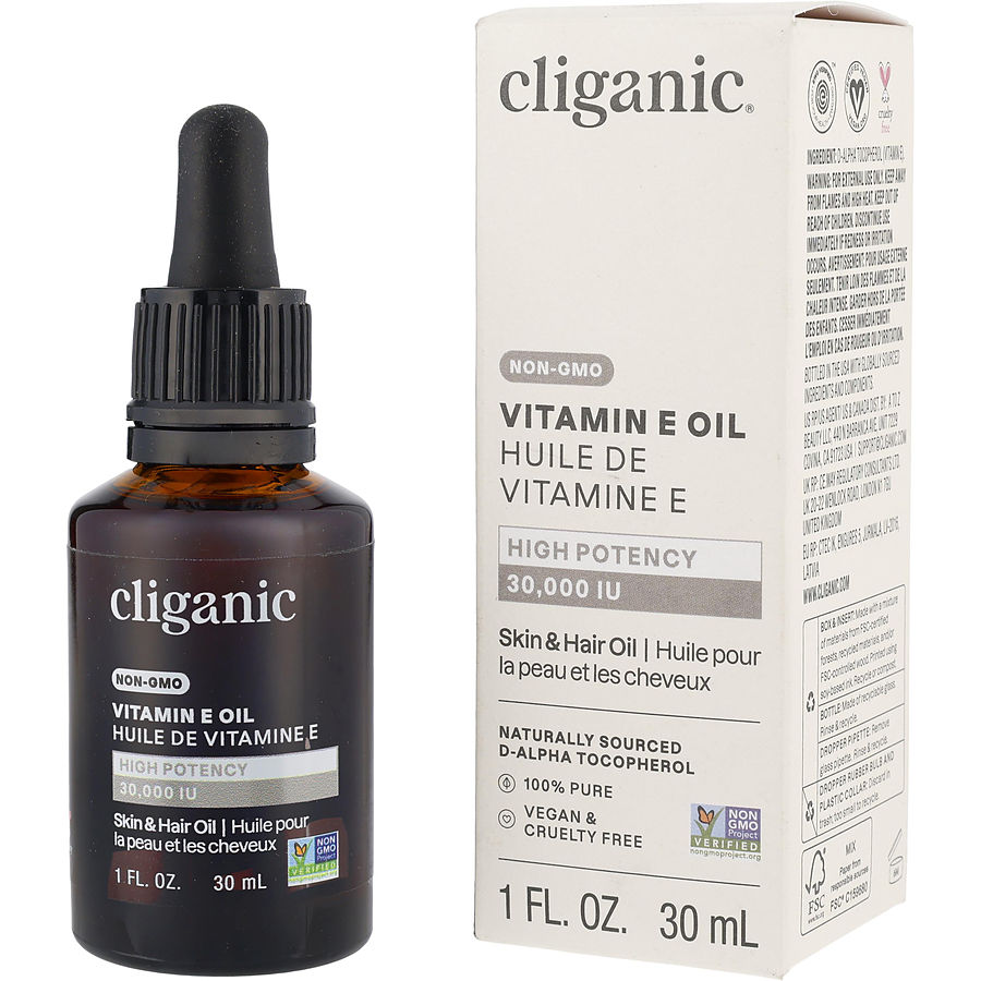 Cliganic Non-Gmo 100% Pure Vitamin E Oil 30ml/1oz