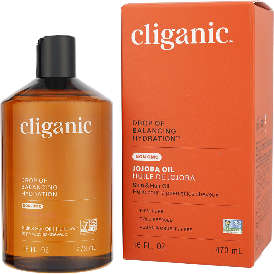 Cliganic Non-Gmo Jojoba Oil 480ml/16oz