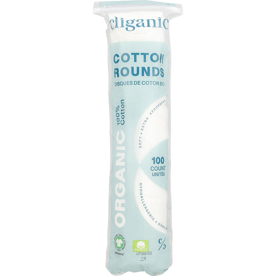 Cliganic Organic Cotton Rounds 100ct