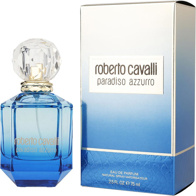 Roberto Cavalli Paradiso Azzuro By Roberto Cavalli Eau De Parfum Spray 2.5 Oz (new Packaging)