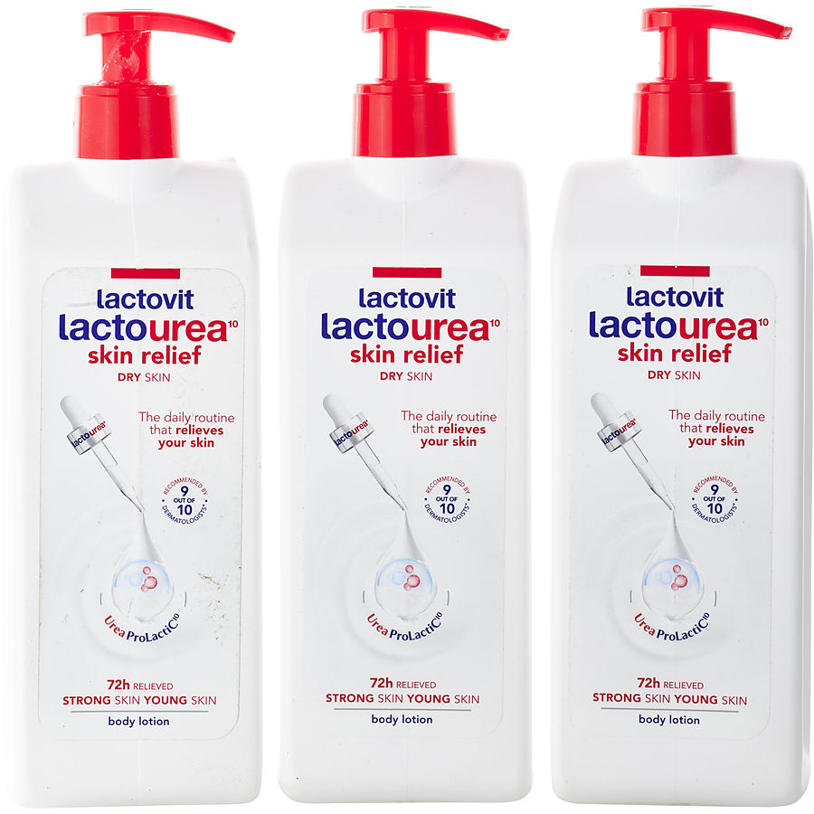 Lactovit Lactourea Body Lotion --3x400ml/13.52oz
