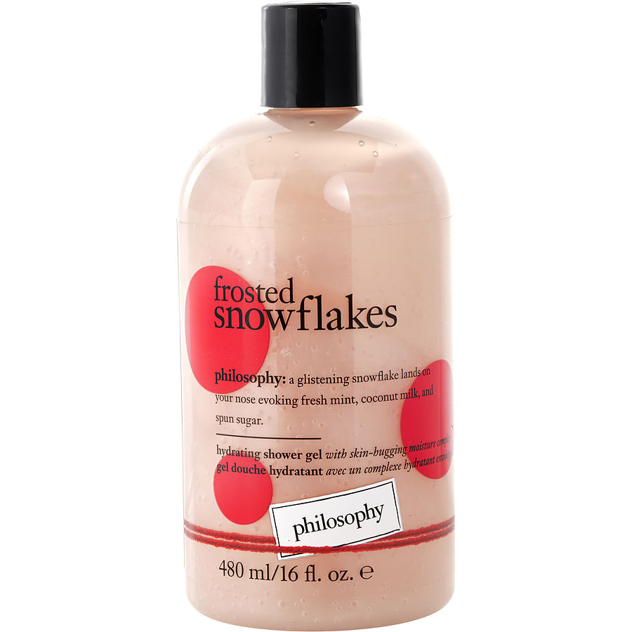 Philosophy Frosted Snowflakes Shampoo, Shower Gel & Bubble Bath (Holiday 2024) 480ml/16oz