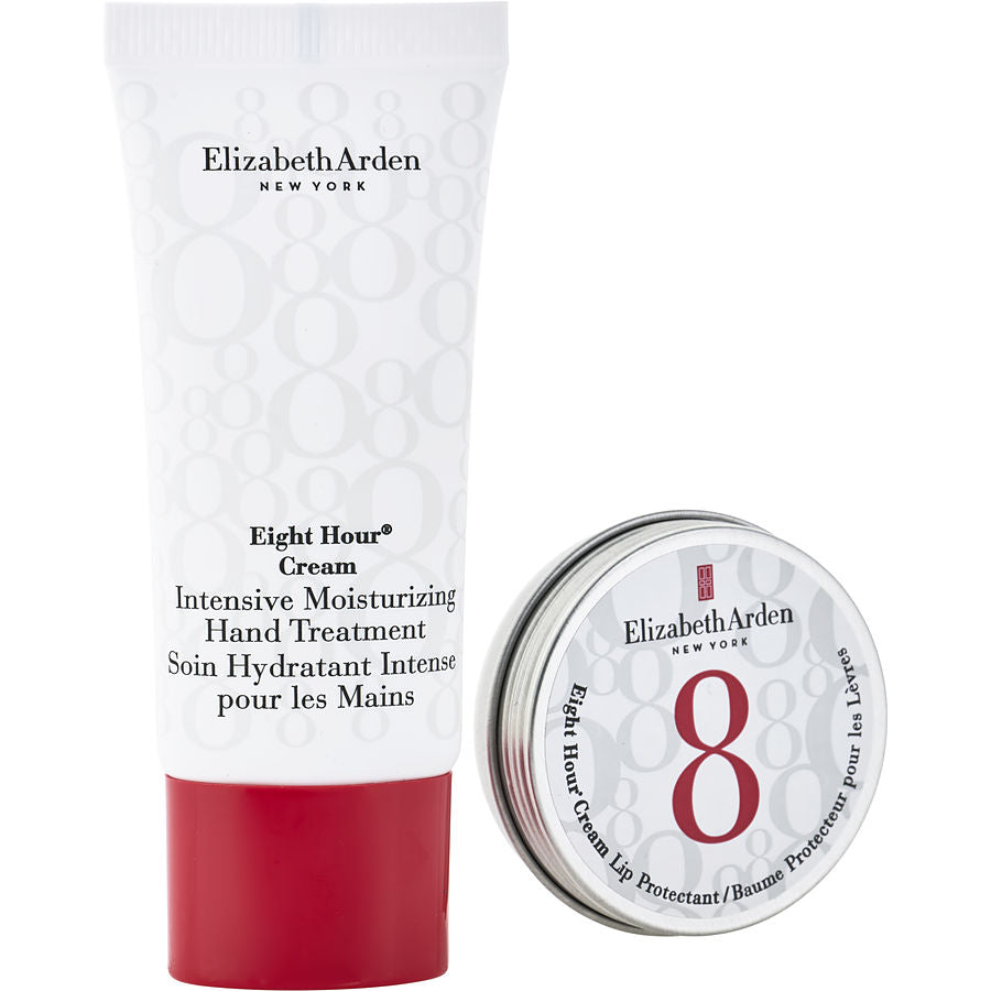 Elizabeth Arden Eight Hour Set: Lip Protectant 13 ml + Hand Treatment 30ml 2pcs