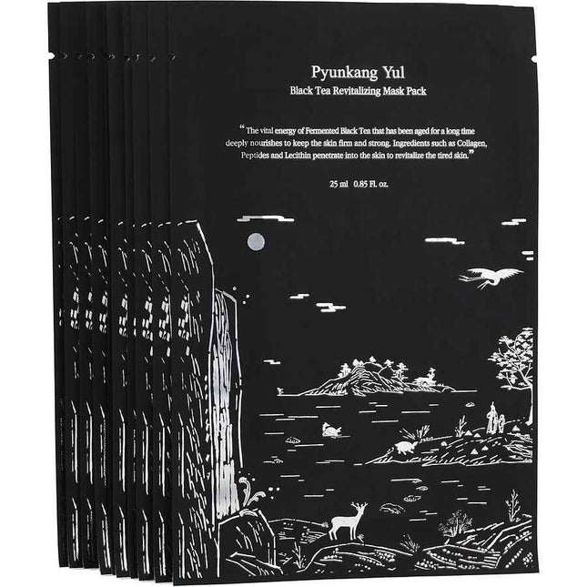 Pyunkang Yul Black Tea Revitalizing Mask Pack (10 Ct) 10x25ml/0.85oz