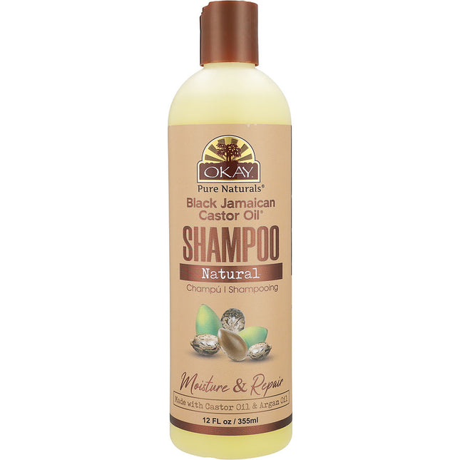Okay Black Jamaican Castor Oil Shampoo 12 oz