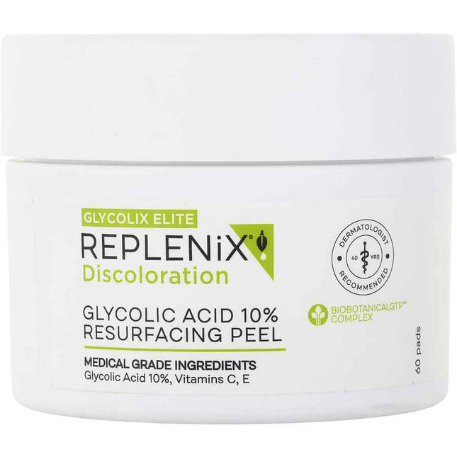 Replenix Discoloration Glycolic Acid 10% Resurfacing Peel 60pads