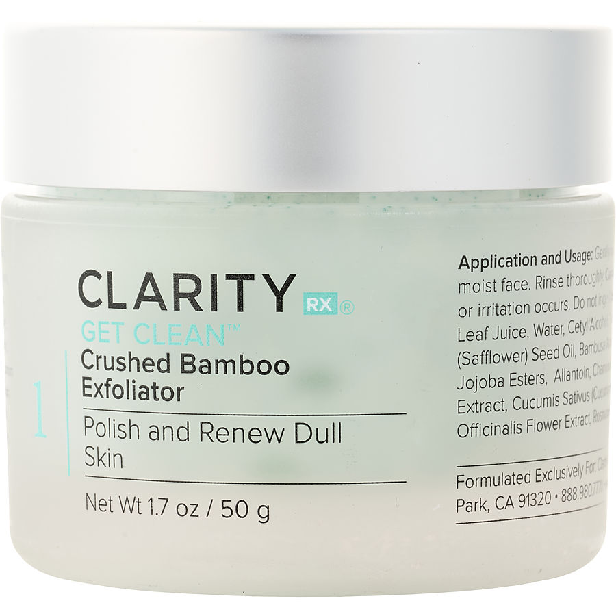 Clarityrx Get Clean™ Crushed Bamboo Exfoliator 50g/1.7oz