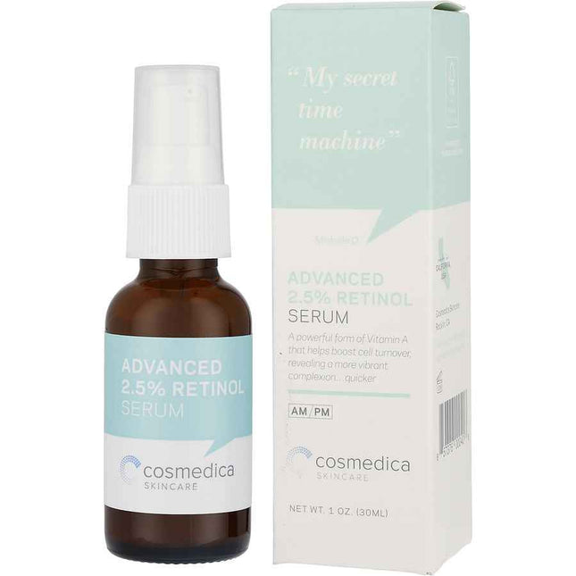 Cosmedica Skincare Advanced 2.5% Retinol Serum --30nl/30ml