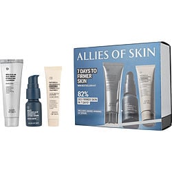 Allies Of Skin 7 Days To Firmer Kit: Molecular Silk Amino Hydrating Cleanser 25ml + Multi Peptides & Gf Advanced Lifting Serum 7ml Antioxidants Firming Daily Treatment 12ml --3pcs