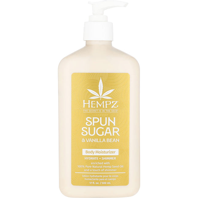 Hempz Spun Sugar & Vanilla Bean Herbal Body Moisturizer 500ml/17oz