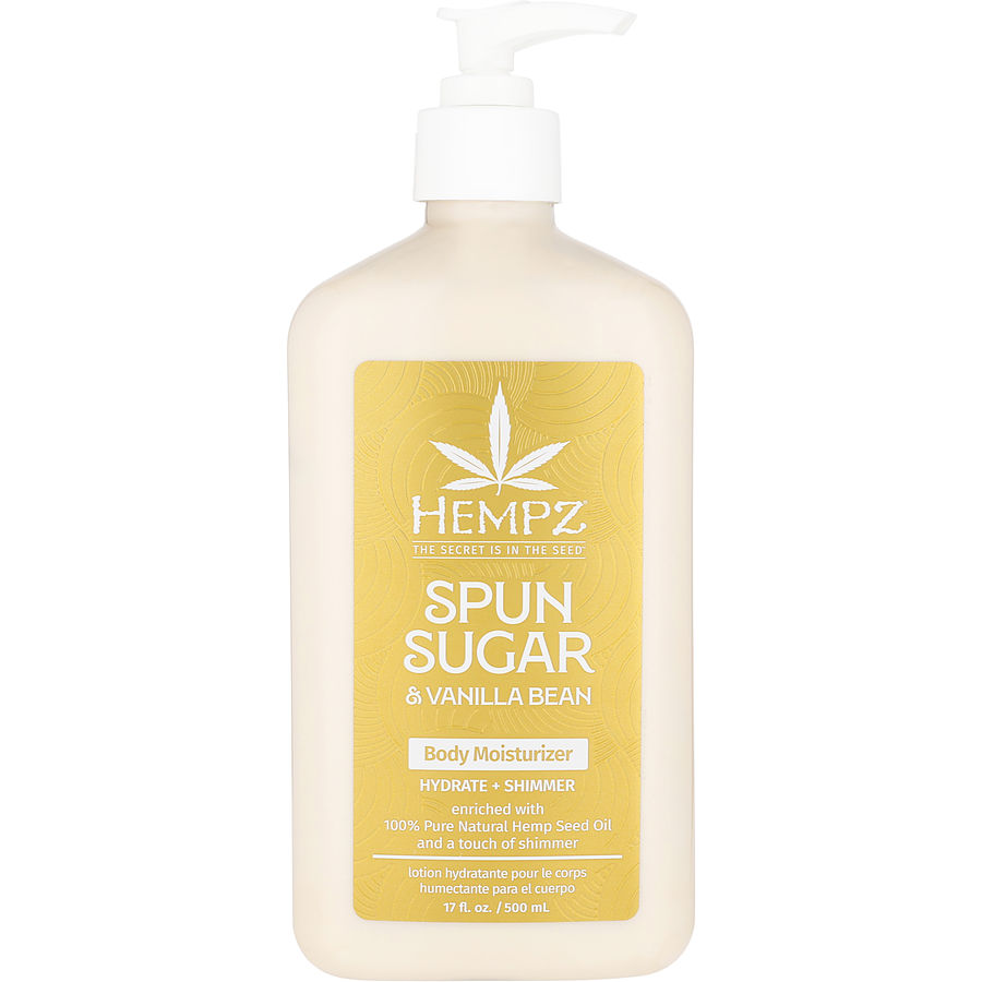 Hempz Spun Sugar & Vanilla Bean Herbal Body Moisturizer 500ml/17oz