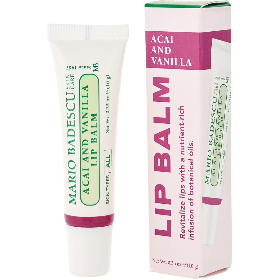 Mario Badescu Acai And Vanilla Lip Balm (Tube) 10g/0.35oz