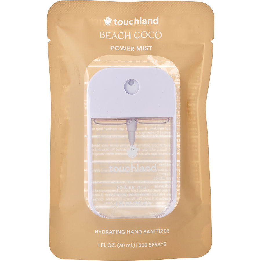 Touchland Power Mist Hydrating Hand Sanitizer - Beach Coco 30ml/1oz