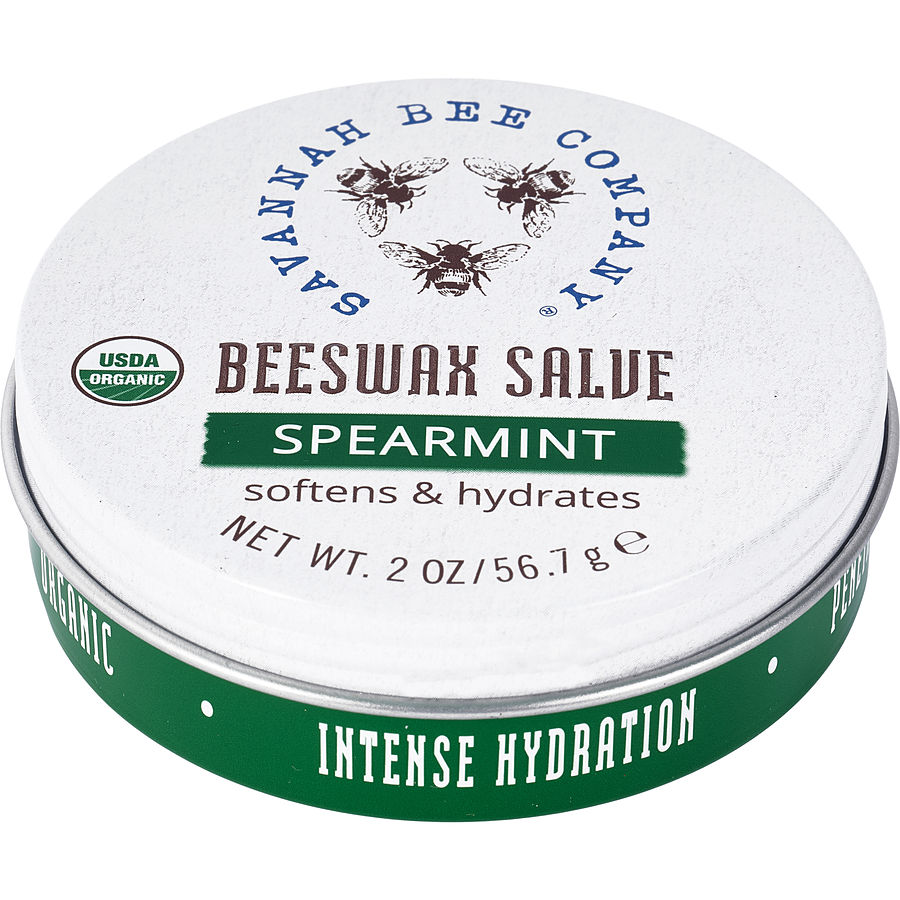 Savannah Bee Beeswax Salve - Spearmint 56.7g/2oz