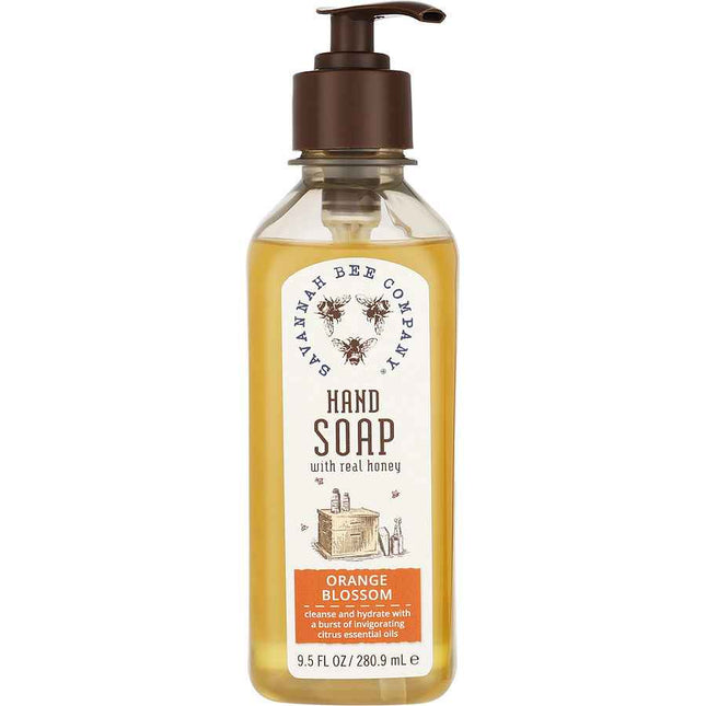 Savannah Bee Hand Soap - Orange Blossom /281 ml /9.5 oz 280.9ml