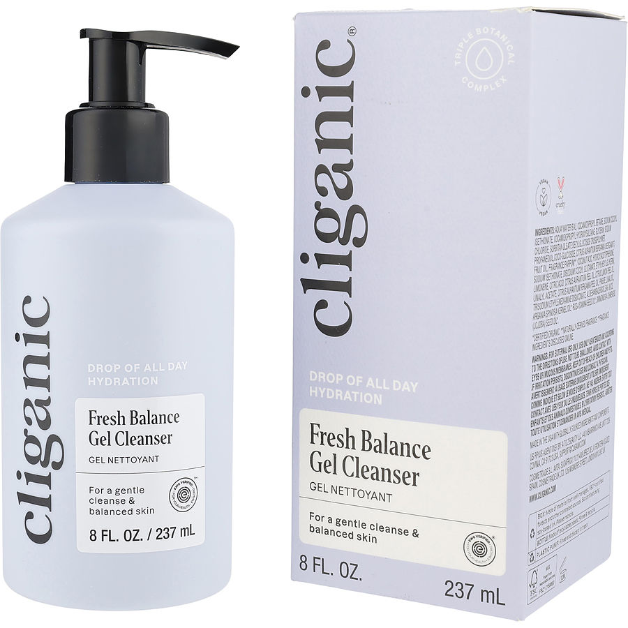 Cliganic Fresh Balance Gel Cleanser 240ml/8oz