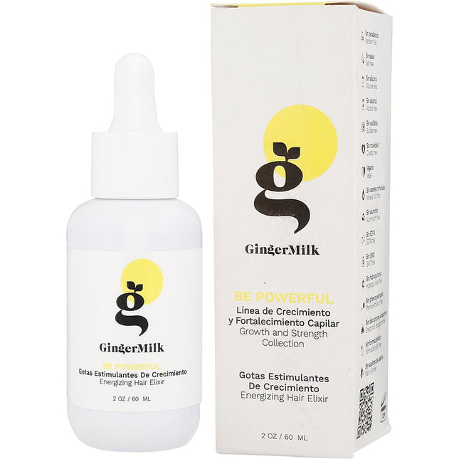 Ginger Milk Be Powerful Energizing Hair Elixir 2 oz