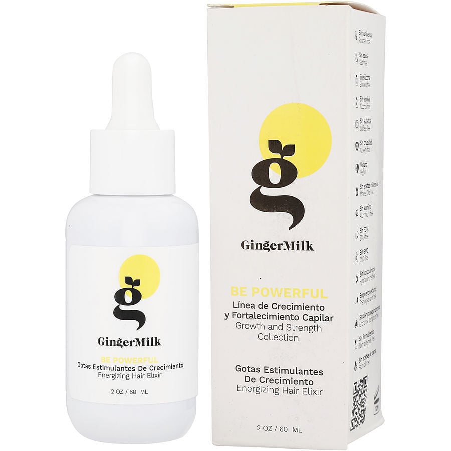 Ginger Milk Be Powerful Energizing Hair Elixir 2 oz
