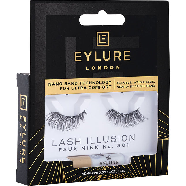 Eylure Lash Illusion False Lashes (Adhesive Included) - # 301