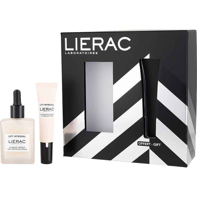 Lierac Set: Lift Integral The Tightening Serum 50ml + Eye Care 15ml --2pcs