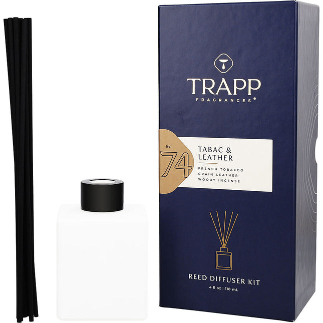No. 74 Tabac & Leather Reed Diffuser Kit