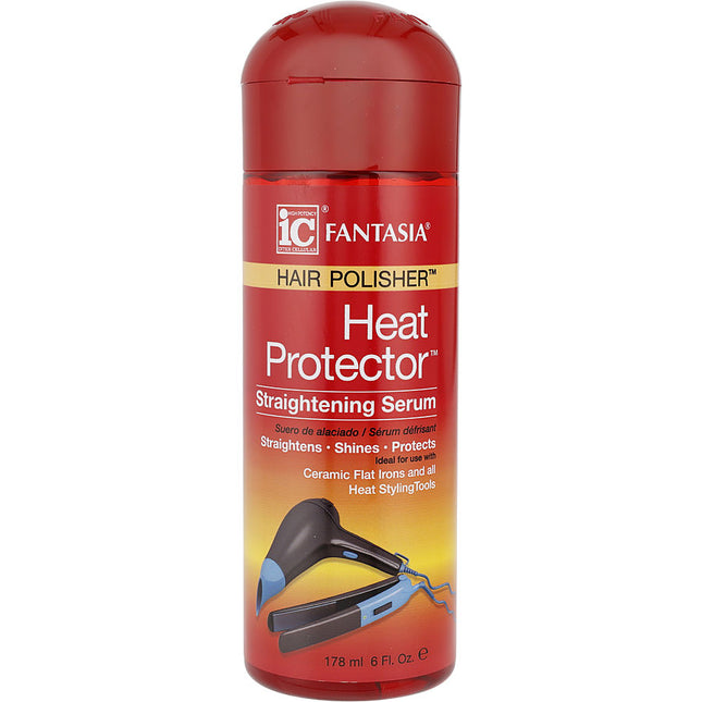 Fantasia High Potency Ic Heat Protector Straightening Serum Hair Polisher 6 oz