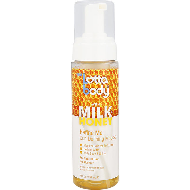 Lottabody Lotta Body Refine Me Curl Defining Mousse Medium Hold 7 oz
