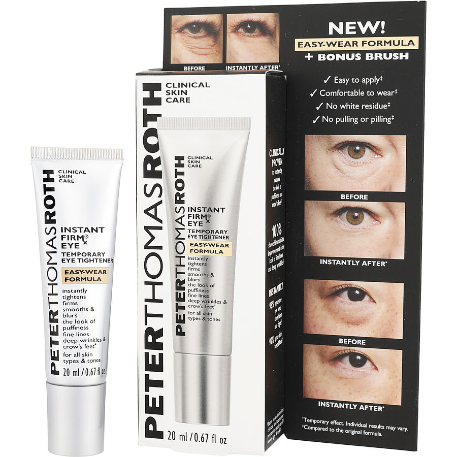 Peter Thomas Roth Instant Firmx Eye Temporary Tightener Easy-Wear Formula + Brush 20ml/0.67oz