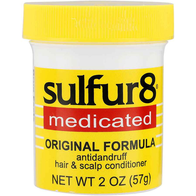 Sulfur 8 Medicated Original Formula Anti-Dandruff Hair And Scalp Conditioner 2 oz