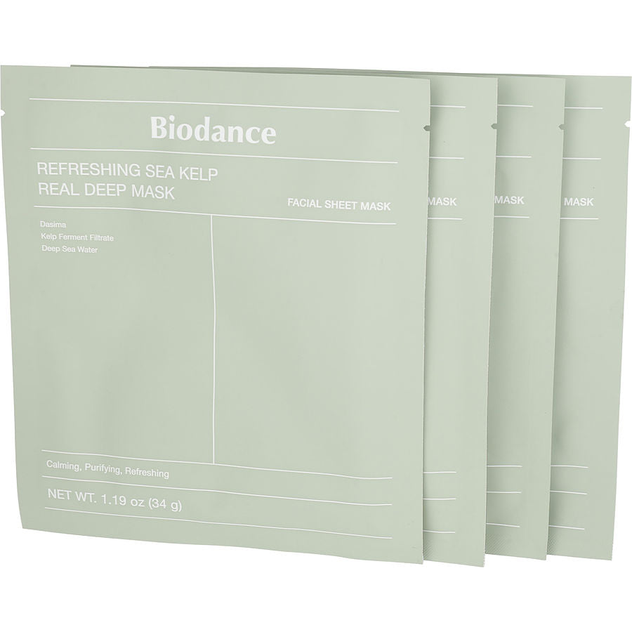 Biodance Refreshing Sea Kelp Real Deep Mask 4x34g/1.19oz