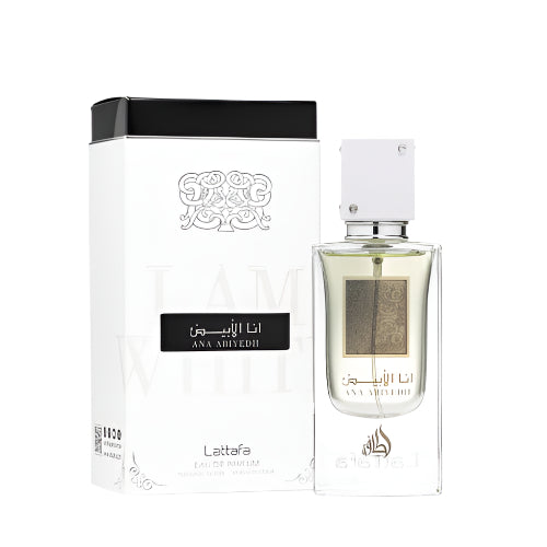 Lattafa Ana Abiyedh White Eau de Parfum for Men