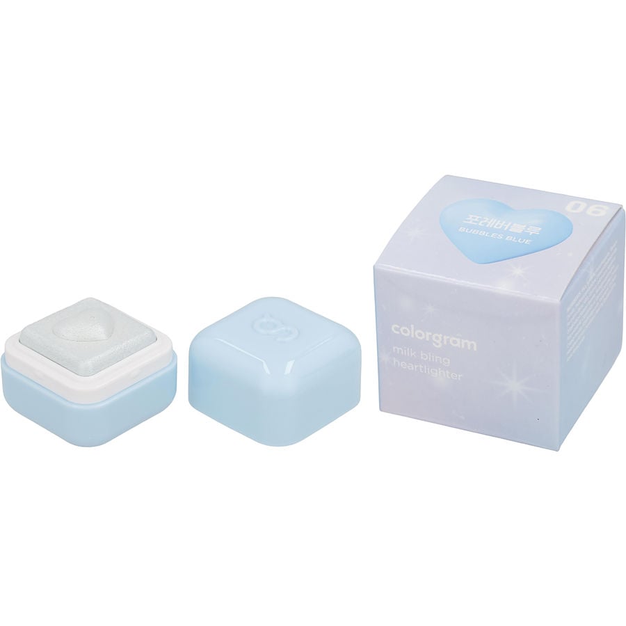 Colorgram Milk Bling Heartlighter - #06 Bubbles Blue 2g/0.07oz