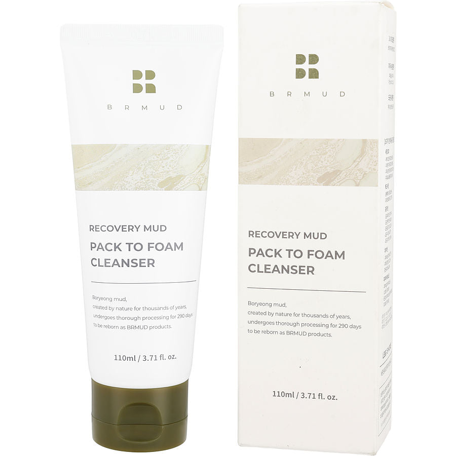 Brmud Recovery Mud Pack To Foam Cleanser 110ml/3.71oz