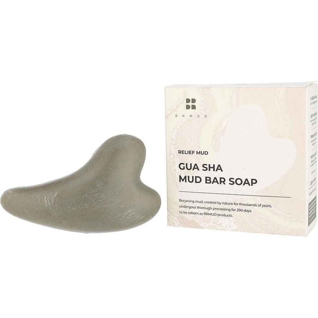 Brmud Relief Mud Gua Sha Bar Soap 100g/3.5oz