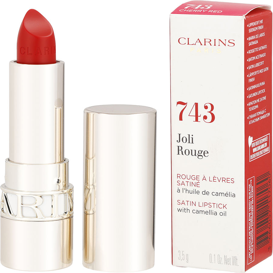 Clarins Joli Rouge Satin Refillable Lipstick 3.5g/0.12oz