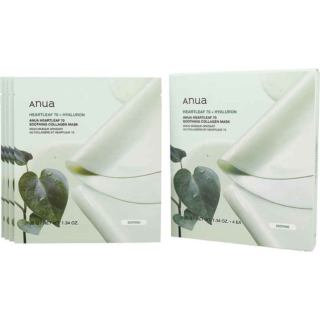 Anua Heartleaf 70 Soothing Collagen Mask 4x38g/1.34oz