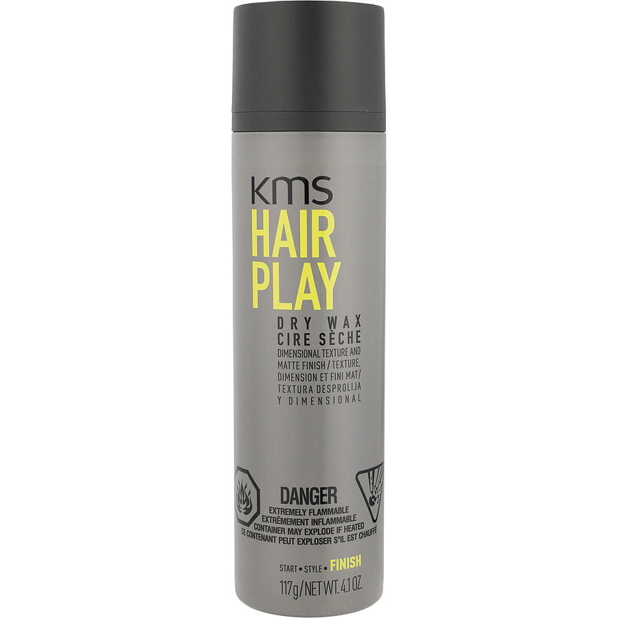 Kms Hair Play Dry Wax 4.1 oz