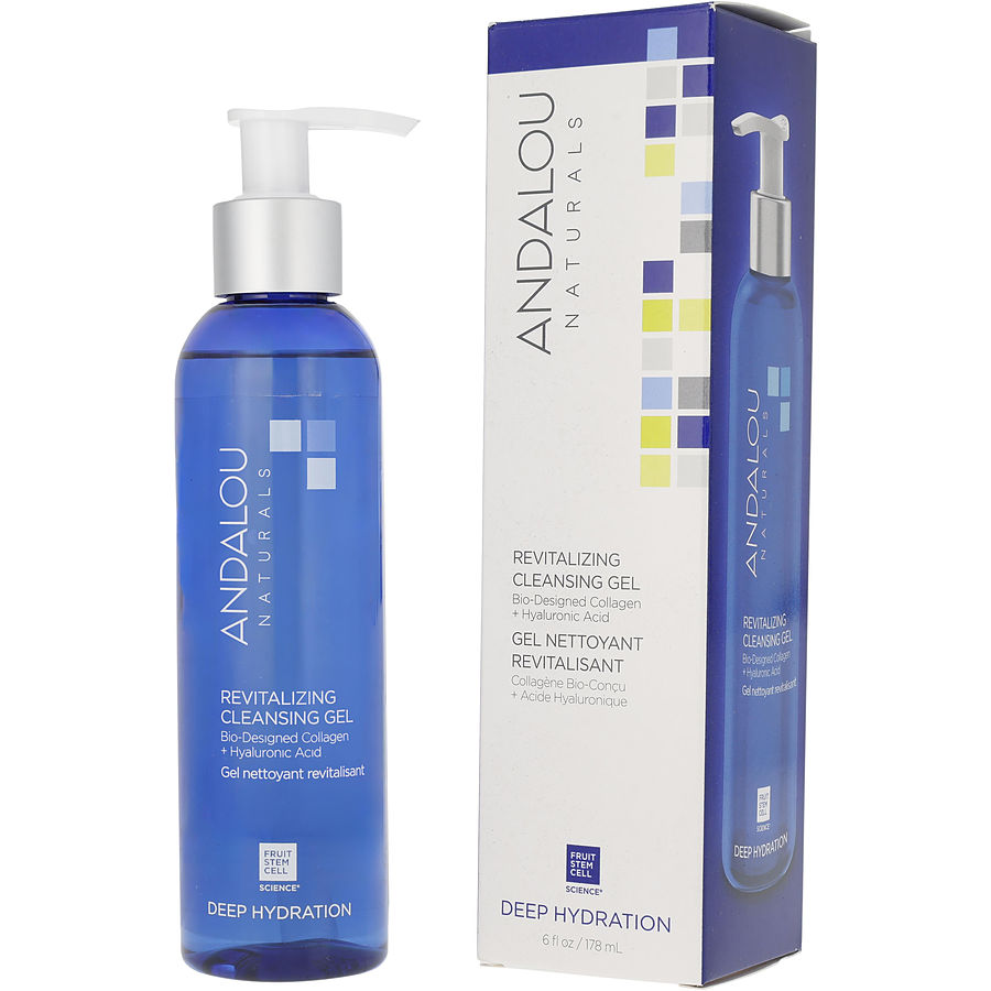 Andalou Naturals Deep Hydration Revitalizing Cleansing Gel 178ml/6oz